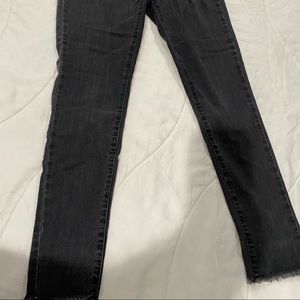 High Rise Ankle Skinny Jeans